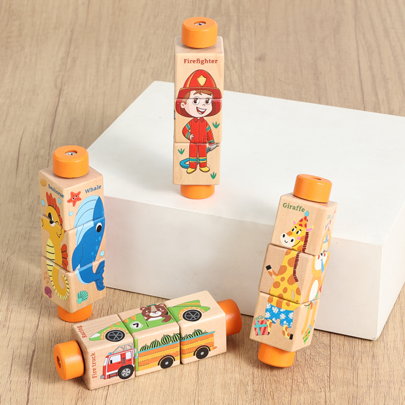 Baby Wooden Rotating Jigsaw Pu - Baby Nursery Mobile recensie en prijs