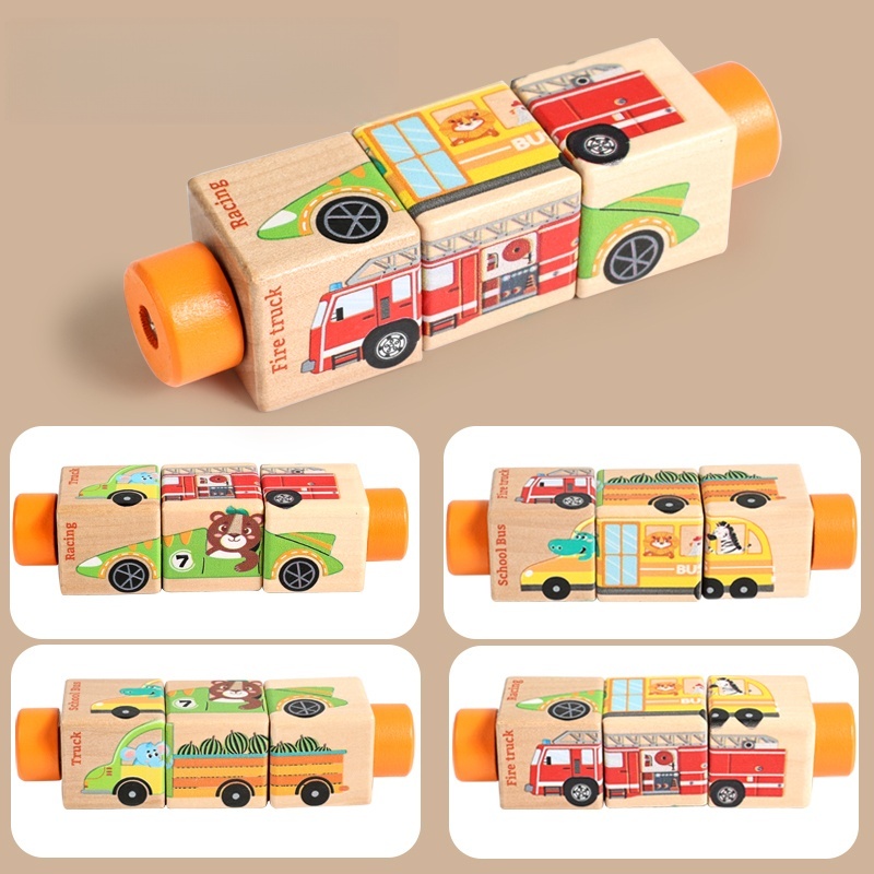 Baby Wooden Rotating Jigsaw Pu - Baby Nursery Mobile recensie en prijs