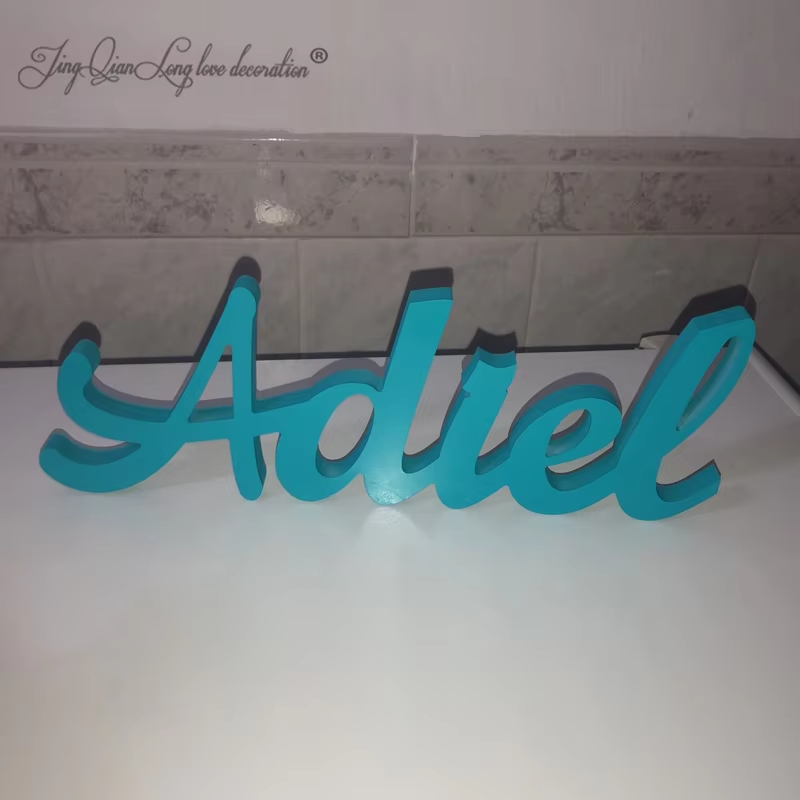 Custom Wooden Name Sign SCRIBB - Baby Nursery Name Wall Art recensie en prijs