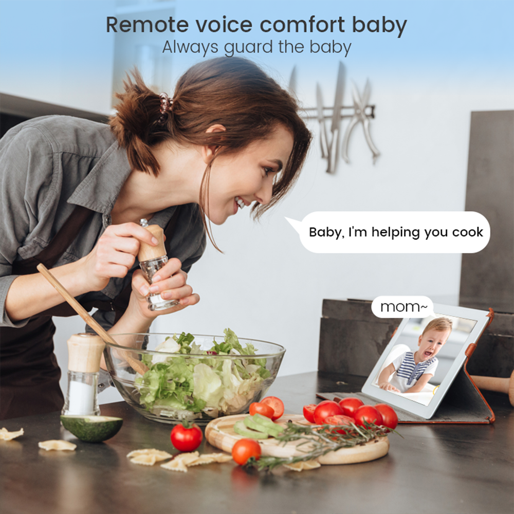 4MP WiFi xiaovv indoor Baby Mo - Baby Nursery Mobile recensie en prijs