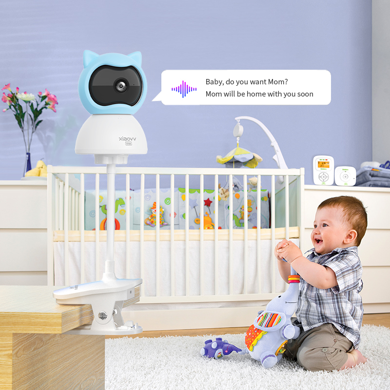 4MP WiFi xiaovv indoor Baby Mo - Baby Nursery Mobile recensie en prijs