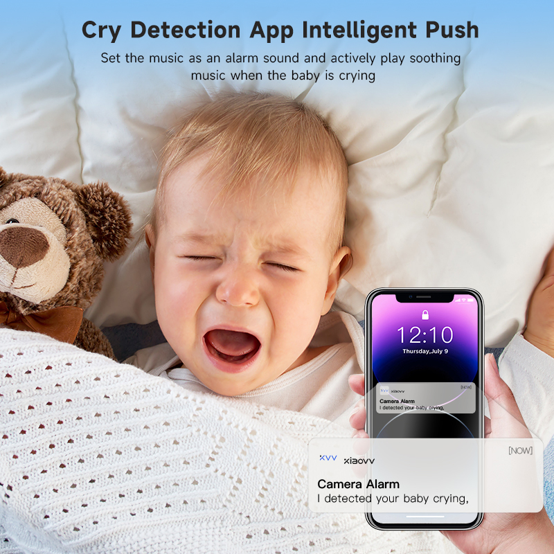 4MP WiFi xiaovv indoor Baby Mo - Baby Nursery Mobile recensie en prijs