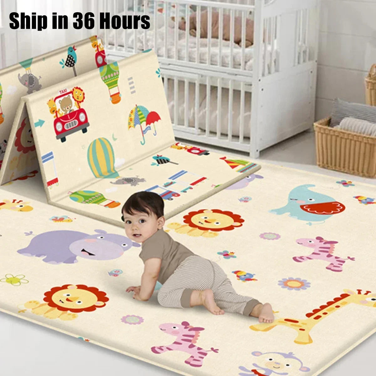Baby Play Mats Foldable Xpe Pu - Baby Nursery Game recensie en prijs