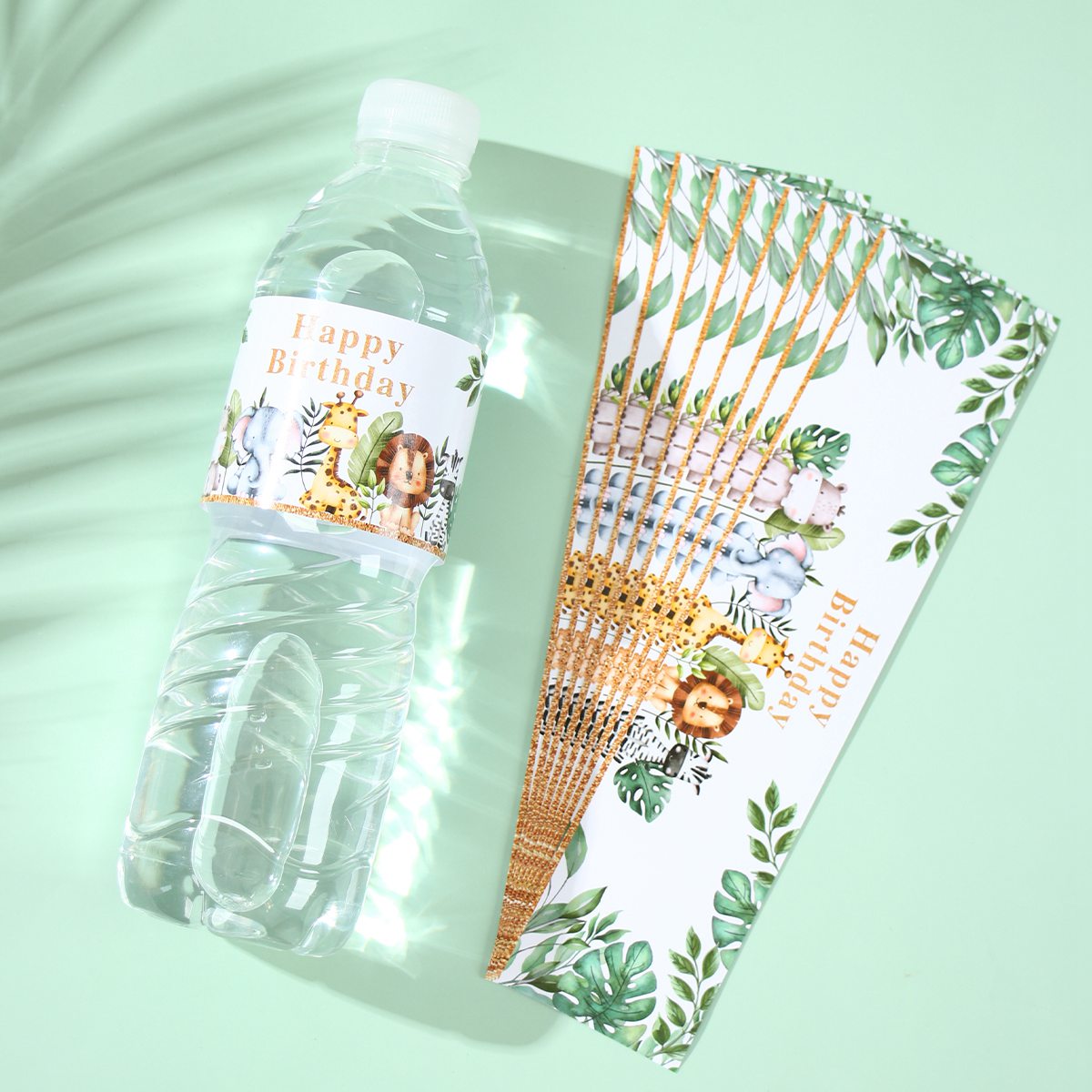 Jungle Animal Water Bottle Sti - Baby Nursery Jungle Theme recensie en prijs