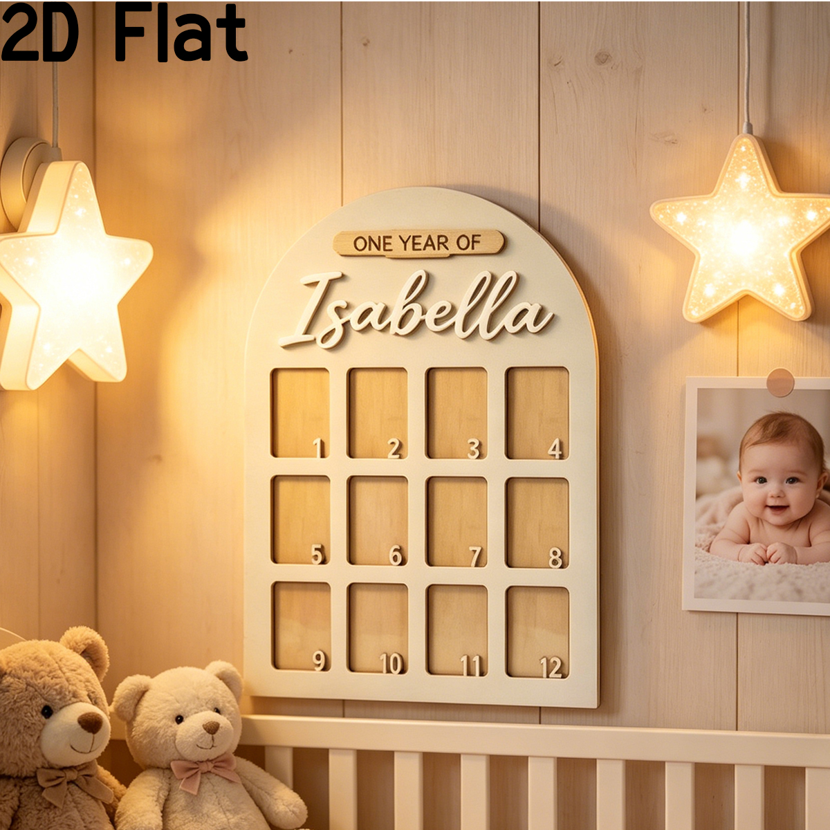 1Pc Custom Photo Record Board  - Baby Nursery Decorations recensie en prijs