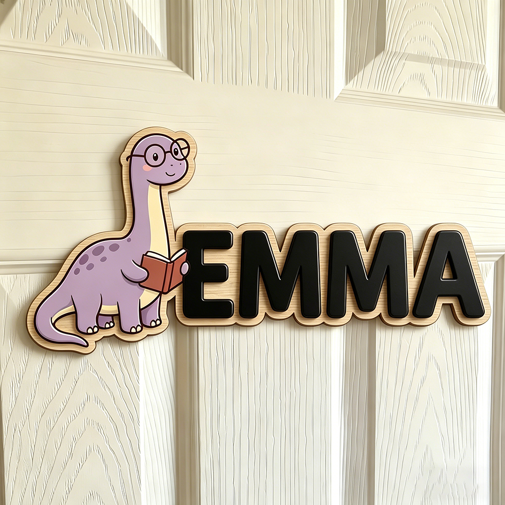 Whimsical Nerdy Dinosaur Custo - Baby Nursery Decorations recensie en prijs