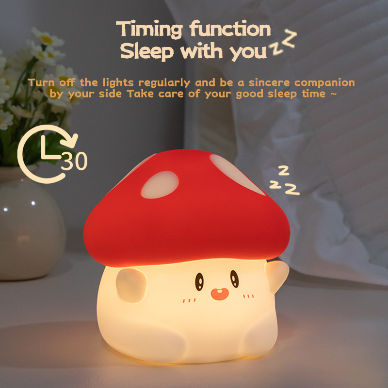 Mushroom Night Light LED Recha - Baby Nursery Table recensie en prijs