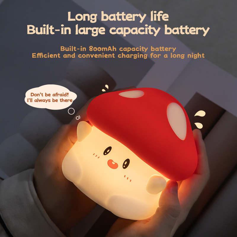Mushroom Night Light LED Recha - Baby Nursery Table recensie en prijs