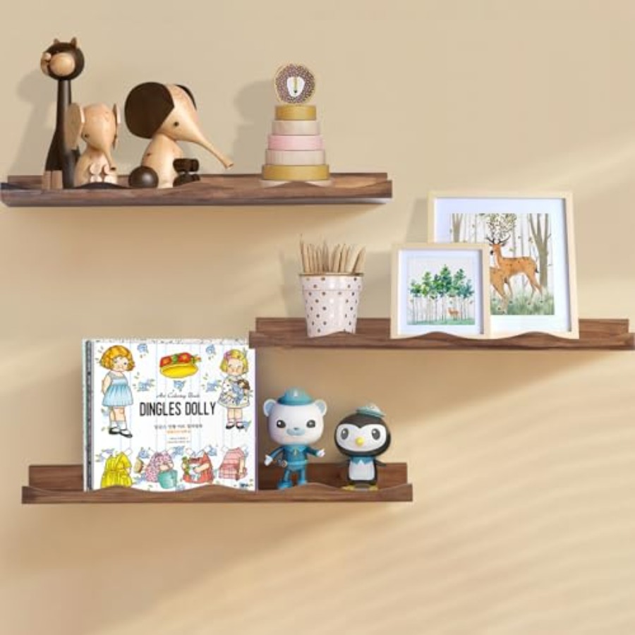 Floating Bookshelf for Floatin - Baby Nursery Floating Shelves recensie en prijs