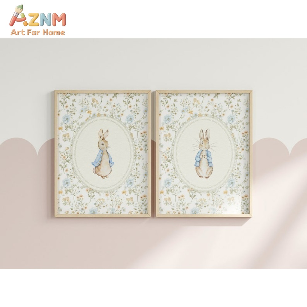 AZNM Vintage Peter Rabbit Canv - Baby Nursery Room recensie en prijs