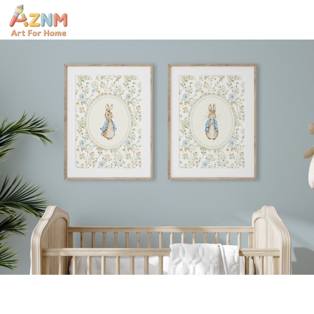 AZNM Vintage Peter Rabbit Canv - Baby Nursery Room recensie en prijs