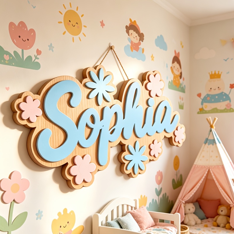 Personalized Floral Themed Nam - Baby Nursery Decorations recensie en prijs