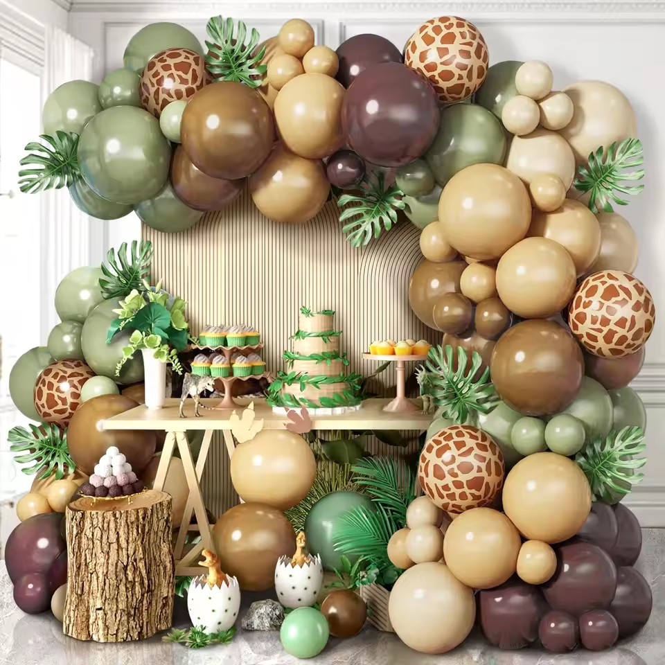 Sage Green Brown Wildlife Them - Baby Nursery Jungle Theme recensie en prijs
