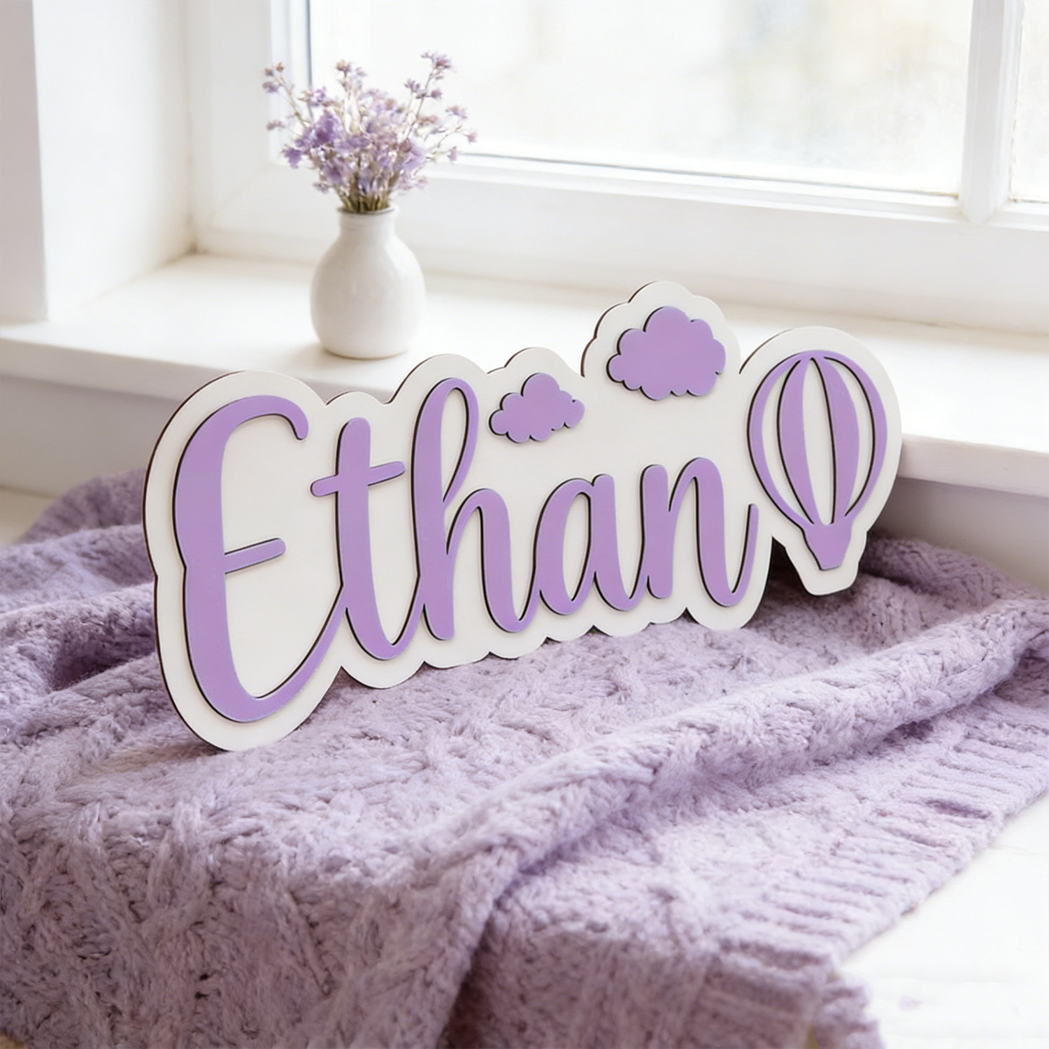 Personalized Hot Air Balloon & - Baby Nursery Decorations recensie en prijs