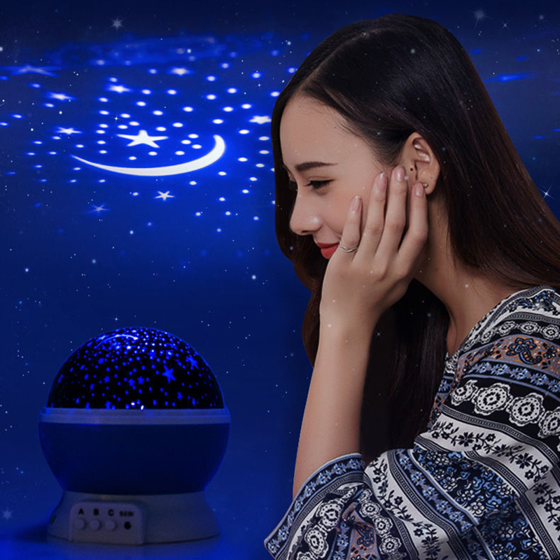 Night Lamp Projector Starry Sk - Baby Nursery Table recensie en prijs