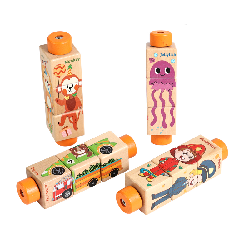 Baby Wooden Rotating Jigsaw Pu - Baby Nursery Mobile recensie en prijs