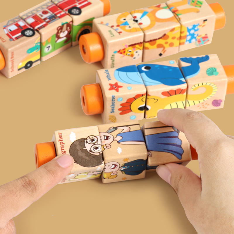 Baby Wooden Rotating Jigsaw Pu - Baby Nursery Mobile recensie en prijs