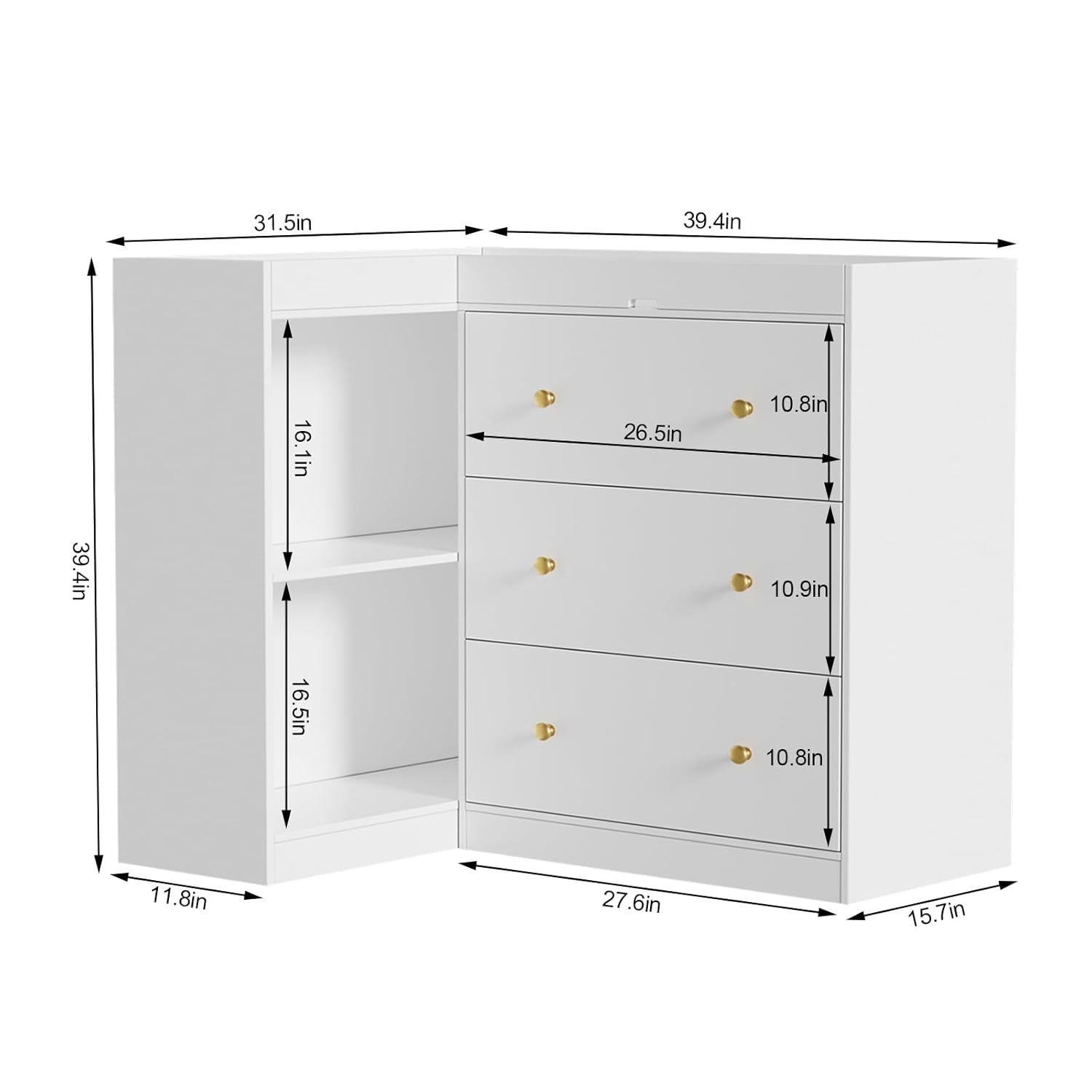 Corner Nursery Changing Table  - Baby Nursery Table recensie en prijs
