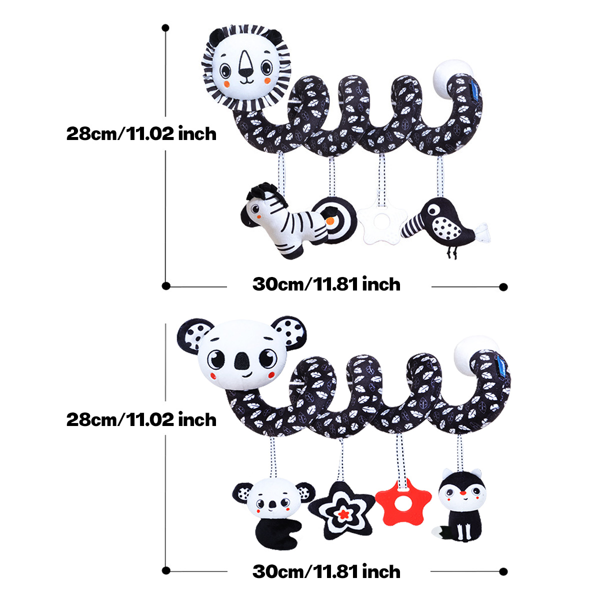 Baby Plush Spiral Hanging Toys - Baby Nursery Mobile recensie en prijs