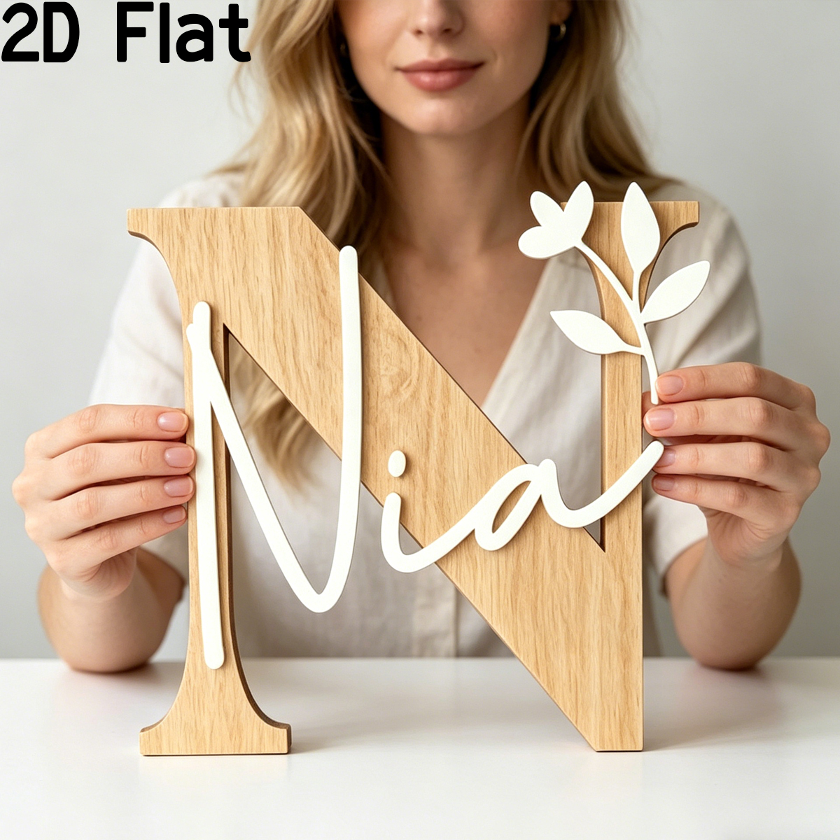 1Pc Custom Original Alphabet N - Baby Nursery Room recensie en prijs