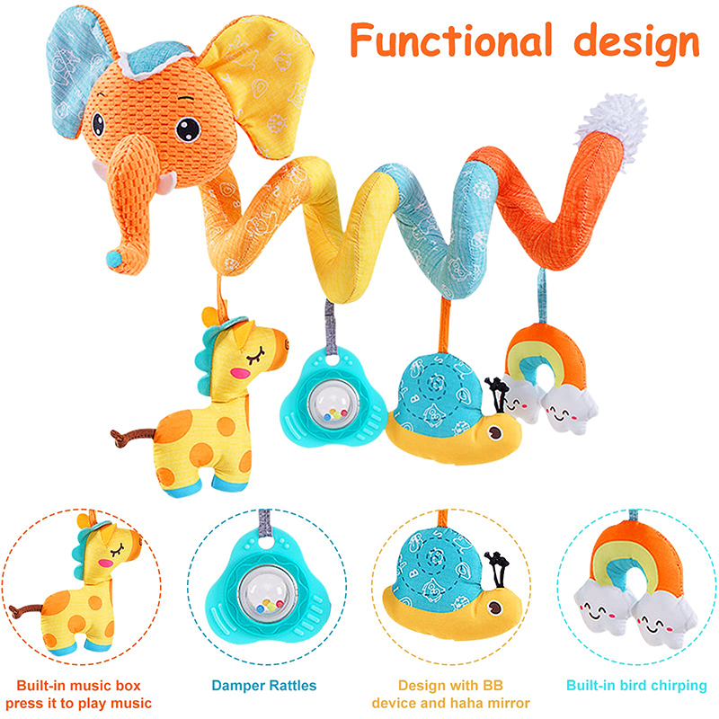 Car Seat Toys Infant Color Ele - Baby Nursery Mobile recensie en prijs