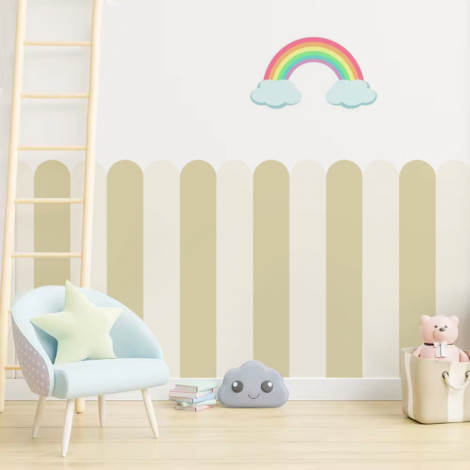 Multicolor Vertical Striped Ar - Baby Nursery Room recensie en prijs