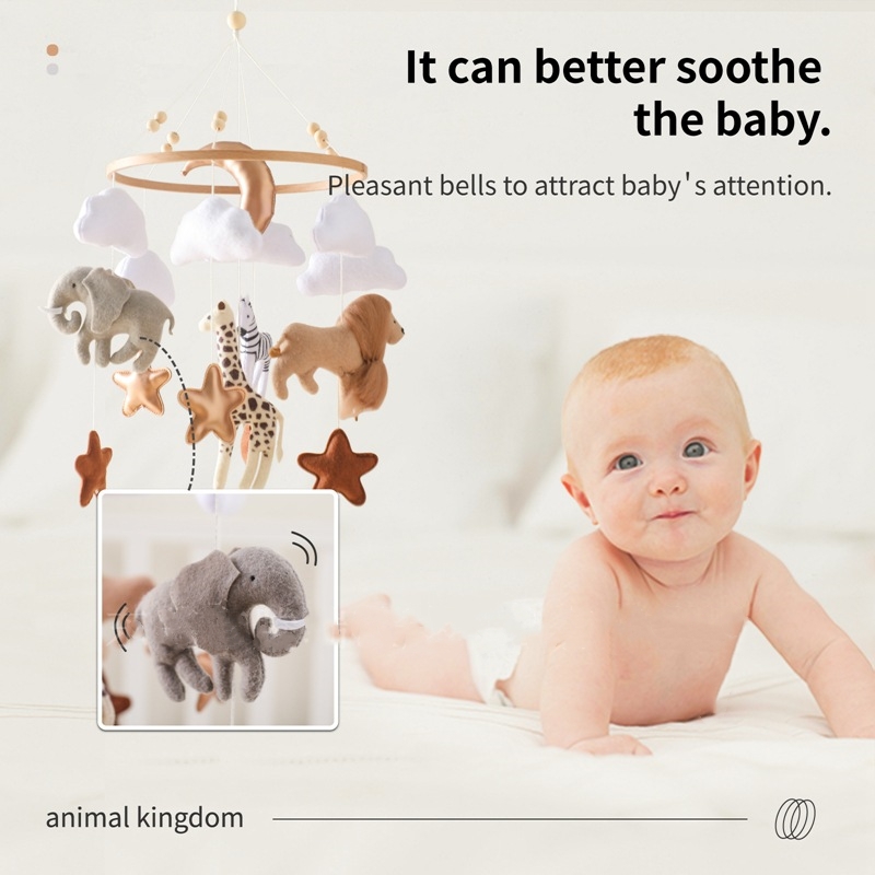 Hot Sale Nordic Handmade Felt  - Baby Nursery Mobile recensie en prijs