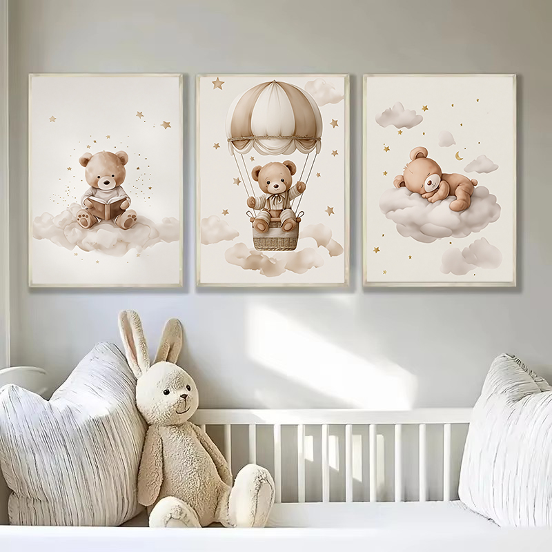 3pcs/set Bohemian Teddy Bear A - Baby Nursery Decorations recensie en prijs