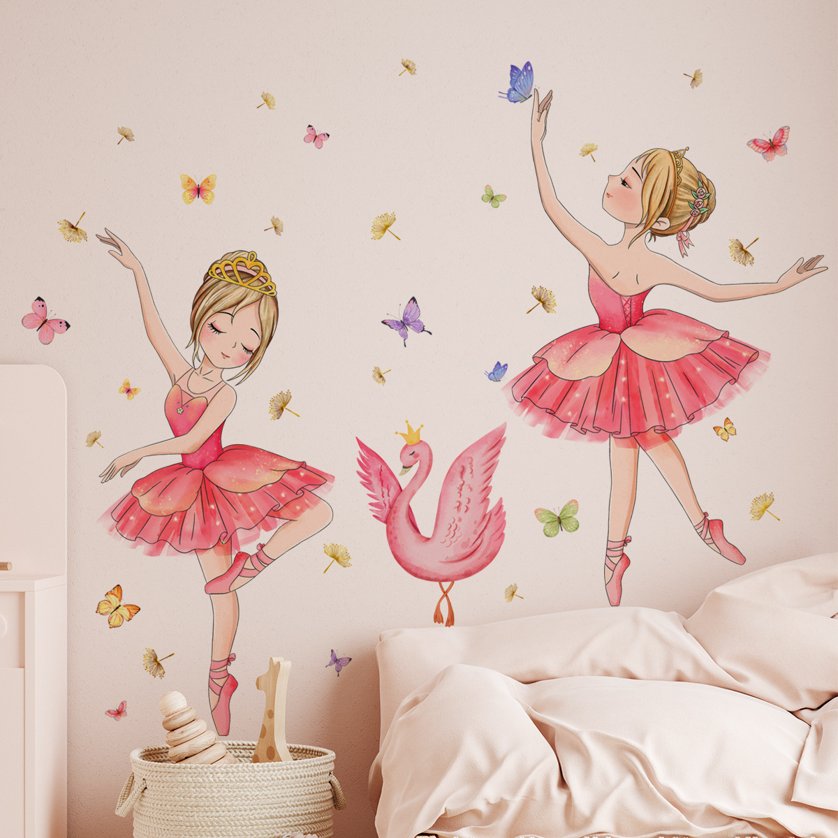 Ballet Girl Vinyl Child Wall S - Baby Nursery Ideas Girl recensie en prijs